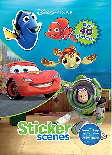 Beispielbild fr Disney Pixar Sticker Scenes zum Verkauf von Goodwill Southern California