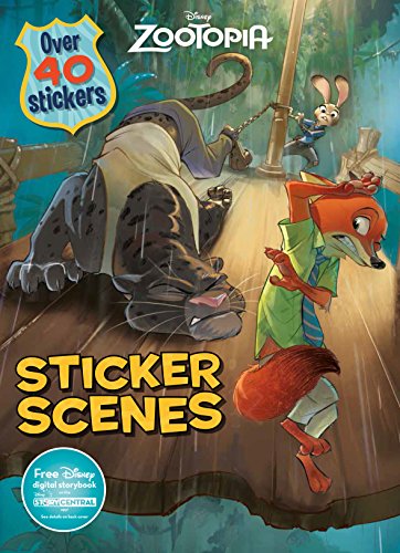 Imagen de archivo de Disney Zootopia Sticker Scenes a la venta por Better World Books
