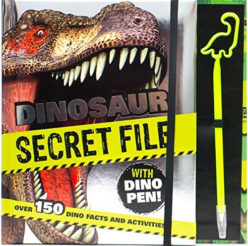 Stock image for Dinosaur Secret File with Dino Pen : Over 150 Dino Facts and Activities! for sale by Better World Books