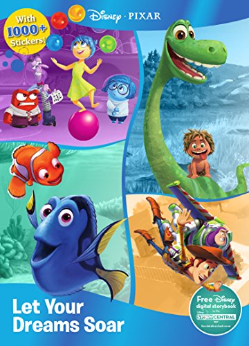Beispielbild fr Disney Pixar Let Your Dreams Soar (Sticker Treasury & Coloring) zum Verkauf von BooksRun