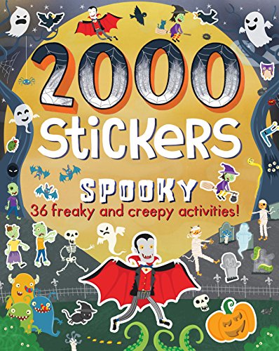 Beispielbild fr 2000 Stickers Spooky zum Verkauf von Better World Books