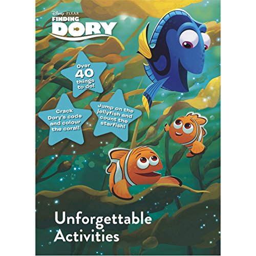 Imagen de archivo de Disney Pixar Finding Dory Unforgettable Activities a la venta por Hamelyn