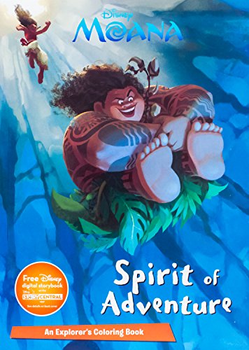Imagen de archivo de Disney Moana Spirit of Adventure (Color It) a la venta por SecondSale