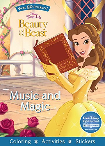 Stock image for Disney Princess Beauty and the Beast Music and Magic: Over 50 Stickers! for sale by ThriftBooks-Atlanta