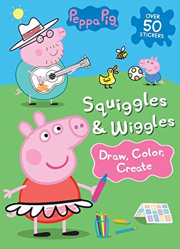 Stock image for Peppa Pig Squiggles & Wiggles: Draw, Color, Create for sale by HPB Inc.