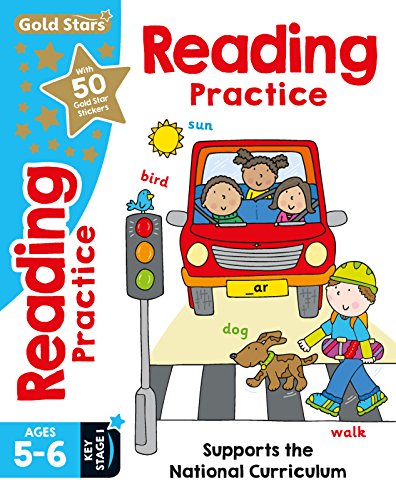 9781474876308: Gold Stars Reading Practice Ages 5-6 Key Stage 1: Supports the National Curriculum (Workbook)