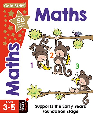 9781474881630: Gold Stars Starting Maths Ages 3-5 Early Years: Supports the Early Years Foundation Stage (Workbook)