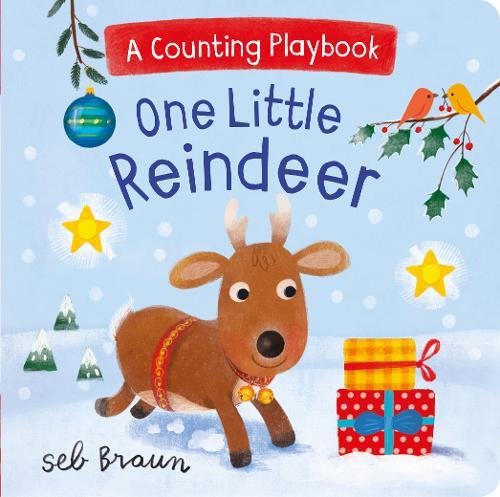 Beispielbild fr One Little Reindeer: A Counting Playbook (Novelty Board) zum Verkauf von AwesomeBooks