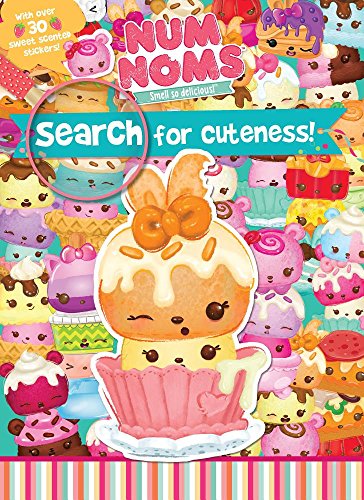 Stock image for Num Noms Search for Cuteness! : With over 30 Sweet Scented Stickers! for sale by Better World Books