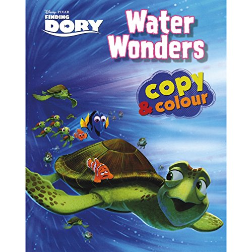 Imagen de archivo de Disney Pixar Finding Dory Water Wonders Copy & Colour a la venta por dsmbooks
