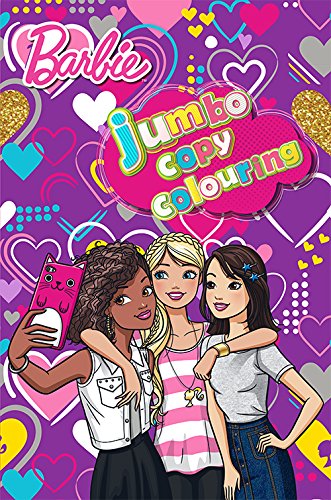 Imagen de archivo de Barbie Barbie Jumbo Copy Colouring' a la venta por Books Puddle