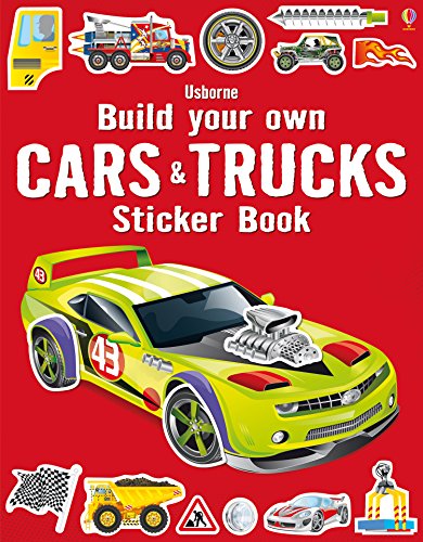9781474903530: Build Your Own Cars And Trucks Sticker Book (Build Your Own Sticker Book)
