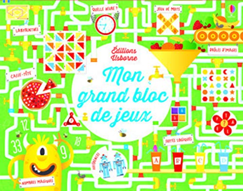 9781474908405: Mon grand bloc de jeux