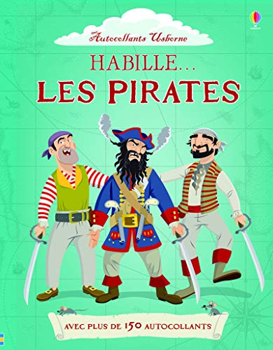 Beispielbild fr Habille. Les pirates - Autocollants Usborne zum Verkauf von AwesomeBooks