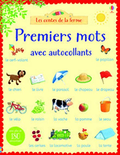 9781474914413: Premiers mots avec autocollants - Les contes de la ferme