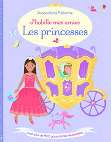 9781474916806: J'habille mes amies - Les princesses - Autocollants Usborne