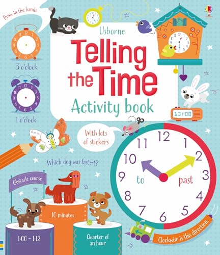 Beispielbild fr Telling the Time Activity Book (Maths Activity Books) zum Verkauf von AwesomeBooks