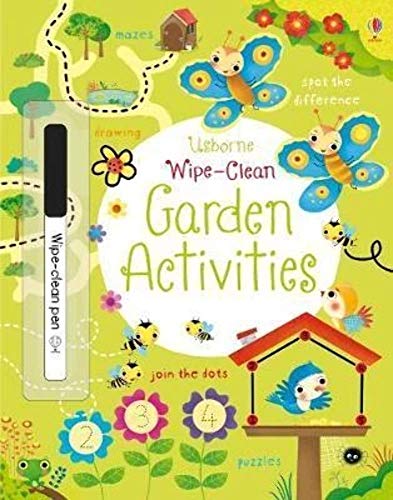 9781474919005: Wipe-Clean Garden Activities