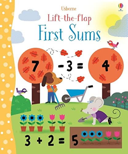 Beispielbild fr Lift-the-Flap First Sums zum Verkauf von Zoom Books Company