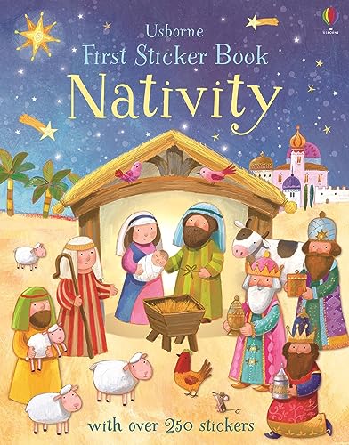 Stock image for First Sticker Book Nativity for sale by Blackwell's