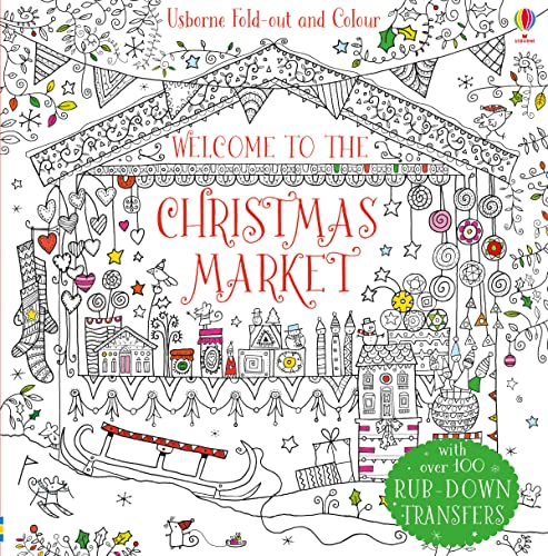 Stock image for Welcome to the Christmas Market (Fold-out and Colour) for sale by WorldofBooks