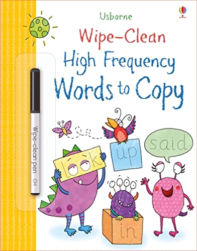 Beispielbild fr Wipe-Clean High-Frequency Words to Copy (Wipe Clean Books) zum Verkauf von AwesomeBooks