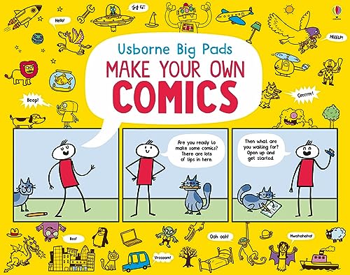 Imagen de archivo de Make Your Own Comics (Big Pads) a la venta por WorldofBooks