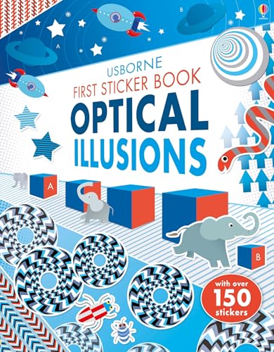 Beispielbild fr First Sticker Book Optical Illusions (First Sticker Books) zum Verkauf von WorldofBooks