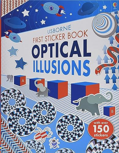 Imagen de archivo de First Sticker Book Optical Illusions (First Sticker Books) a la venta por WorldofBooks