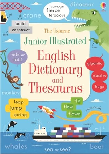 Stock image for The Usborne Junior Illustrated English Dictionary and Thesaurus for sale by Blackwell's