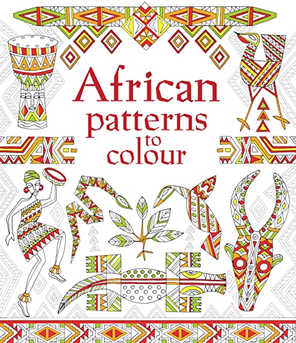 Stock image for African Patterns to Colour (Patterns to Colour) for sale by AwesomeBooks