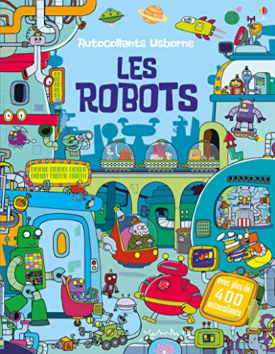 9781474930451: Les robots - Autocollants Usborne