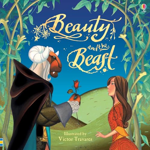 Beispielbild fr Beauty & the Beast (Usborne Book and Jigsaw) zum Verkauf von AwesomeBooks