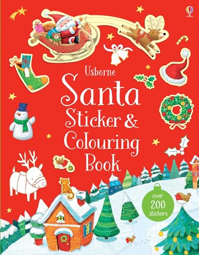 Stock image for Santa Sticker and Colouring Book for sale by AwesomeBooks