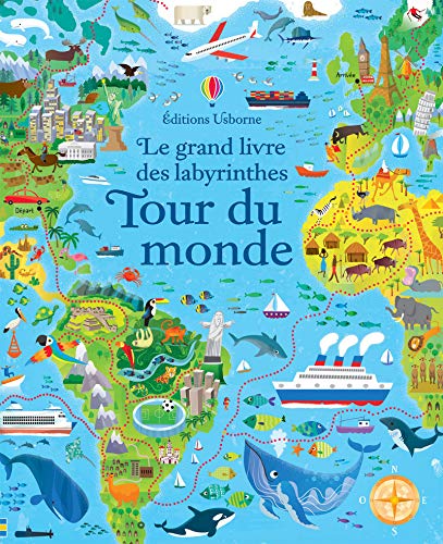 Beispielbild fr Le grand livre des labyrinthes - Tour du monde zum Verkauf von medimops