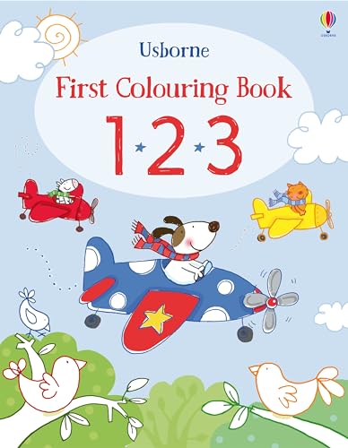 Beispielbild fr First Colouring Book 123 (First Colouring Books) zum Verkauf von WorldofBooks