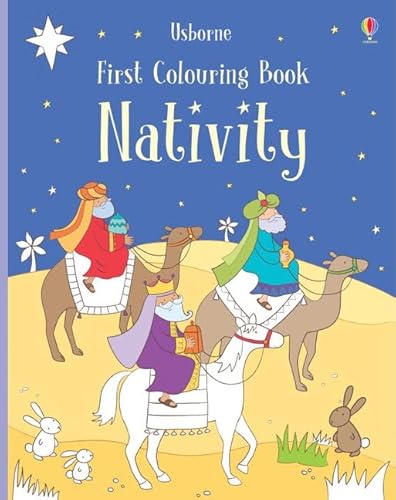 Stock image for First Colouring Book Nativity (First Colouring Books) for sale by AwesomeBooks