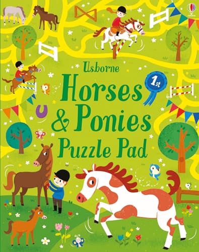 Beispielbild fr Horses and Ponies Puzzles Pad (Puzzles Pads) zum Verkauf von AwesomeBooks