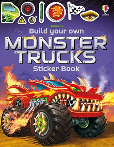9781474937504: Build Your Own Monster Trucks Sticker Book (Build Your Own Sticker Book)