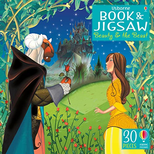 9781474940160: Beauty and the Beast (Usborne Book and Jigsaw): 1