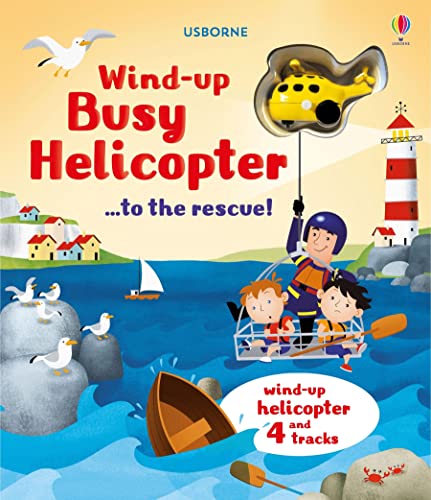 9781474942775: Wind-Up Busy Helicopter... to the Rescue (Wind Up Books)