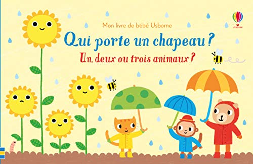 Beispielbild fr Qui porte un chapeau ? - Mon livre de bb Usborne zum Verkauf von medimops