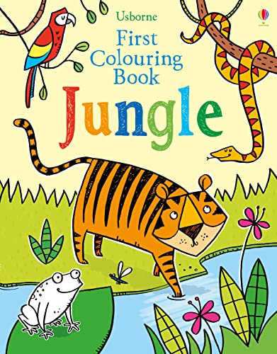 9781474945721: First Colouring Book Jungle (First Colouring Books)