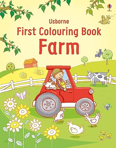 Imagen de archivo de First Colouring Book Farm (First Colouring Books) a la venta por AwesomeBooks