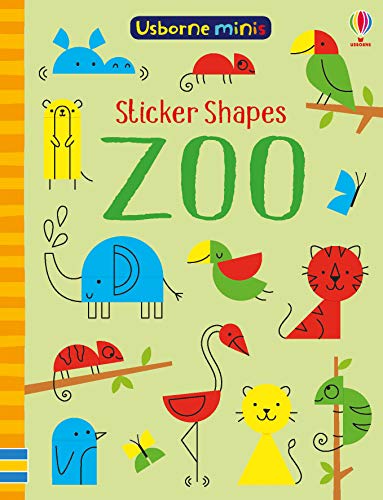 9781474947657: Sticker Shapes Zoo: 1 (Usborne Minis)