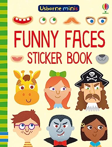 9781474947664: Funny Faces Sticker Book (Usborne Minis)