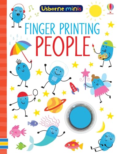 Imagen de archivo de Finger Printing People (Usborne Minis) a la venta por WorldofBooks