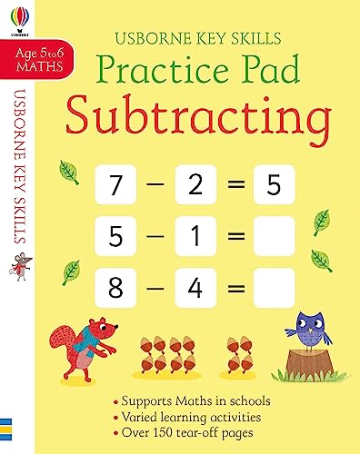 Beispielbild fr Subtracting Practice Pad 5-6 (Key Skills): 1 zum Verkauf von WorldofBooks