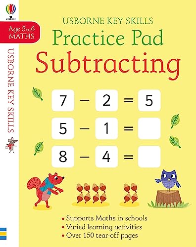 9781474948029: Subtracting Practice Pad 5-6 (Key Skills): 1