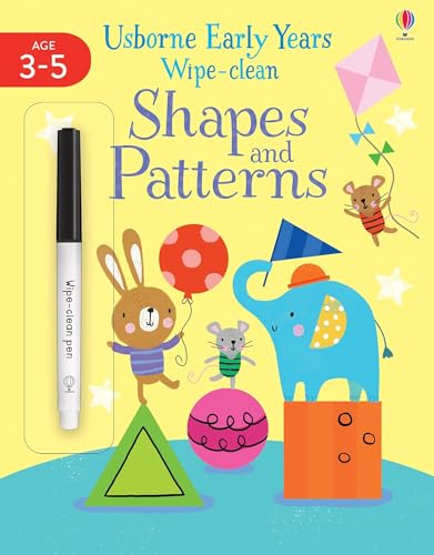 Beispielbild fr Shapes & Patterns (Usborne Early Years Wipe-Clean): 1 zum Verkauf von WorldofBooks